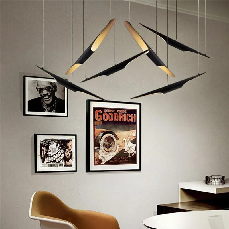 Coltrane Oblique Tube Pendant