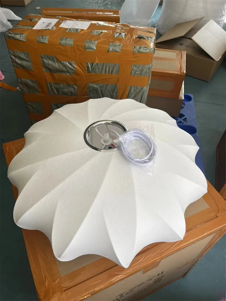 Nelson Bubble Saucer Criss Cross style Pendant