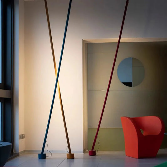 Elastica Strap style Floor Lamp MArtinelli Luce
