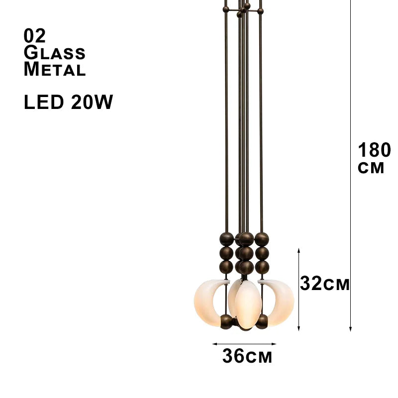 Patty 4-02 Style Suspension Pendant