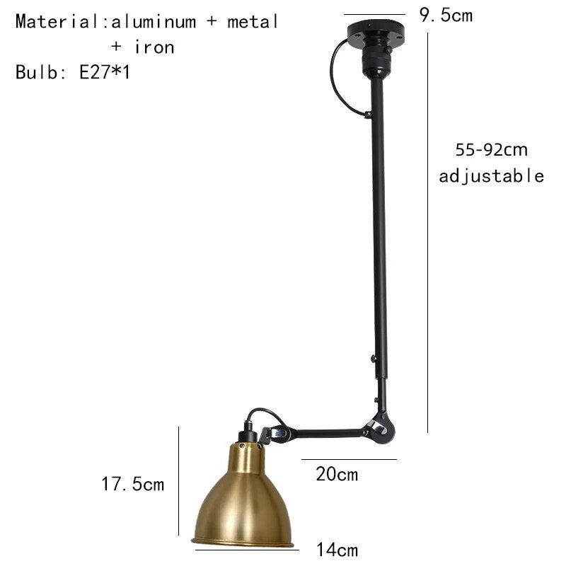 Lampe Gras N°302 style Ceiling Lamp