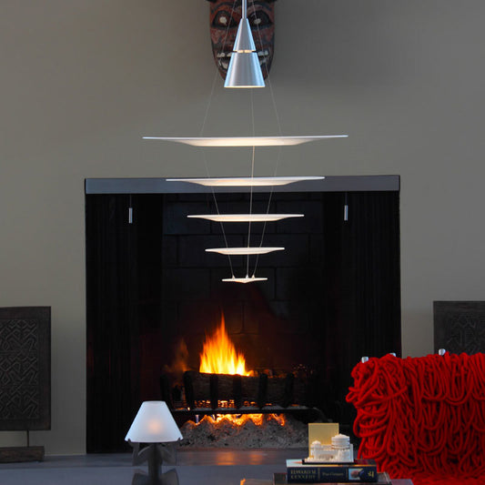 Enigma style Chandelier Louis Poulsen