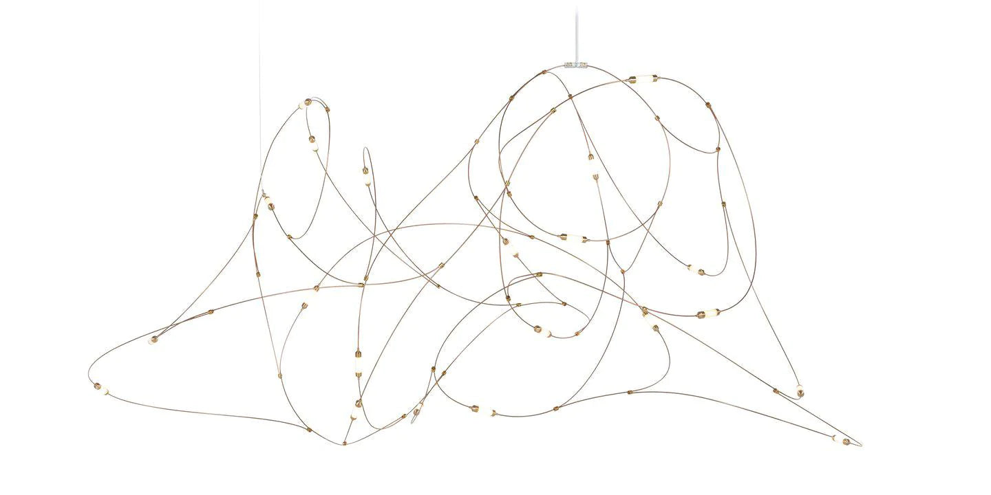 Flock of Lights style Chandelier