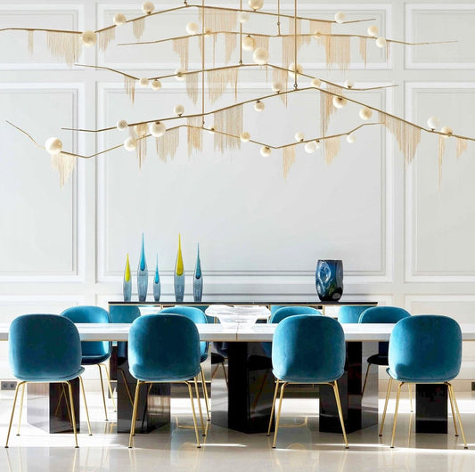 Fringe Cherry Bomb style Chandelier Lindsey Adelman