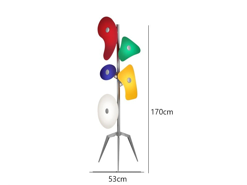 Orbital style Floor Lamp