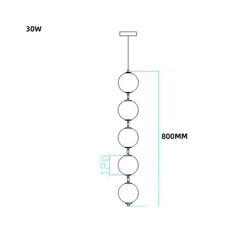 Coco style Chandelier