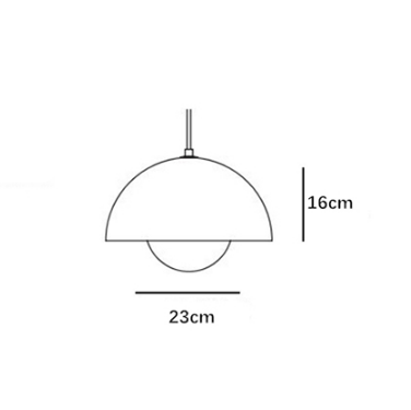 flower pot pendant