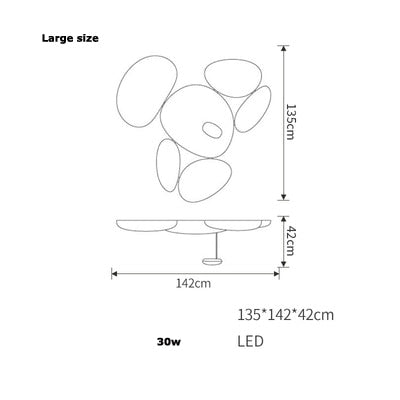 Skydro style Ceiling Light Artemide