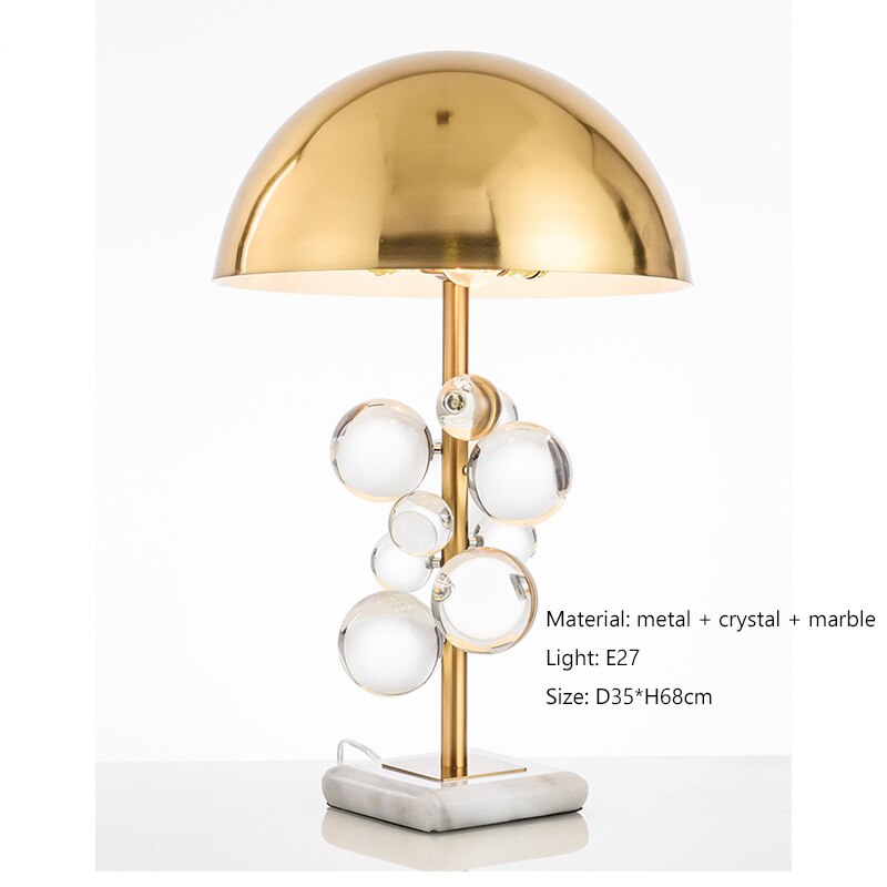 Globo style Table Lamp
