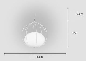 Hoop style Light Pendant