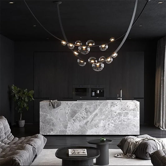 Dew drops style light pendant bomma