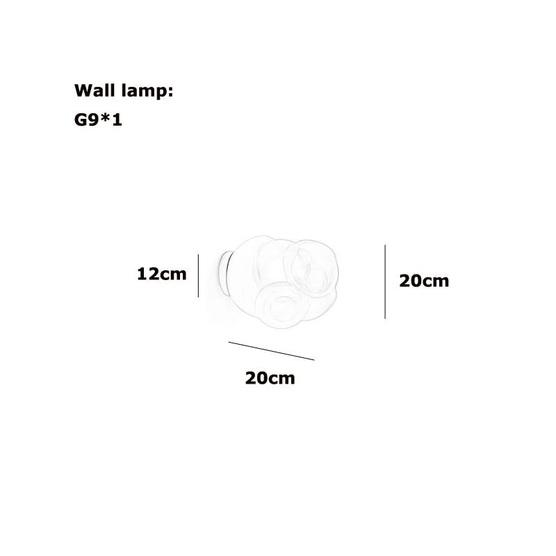 Bocci 100 style Wall Lamp