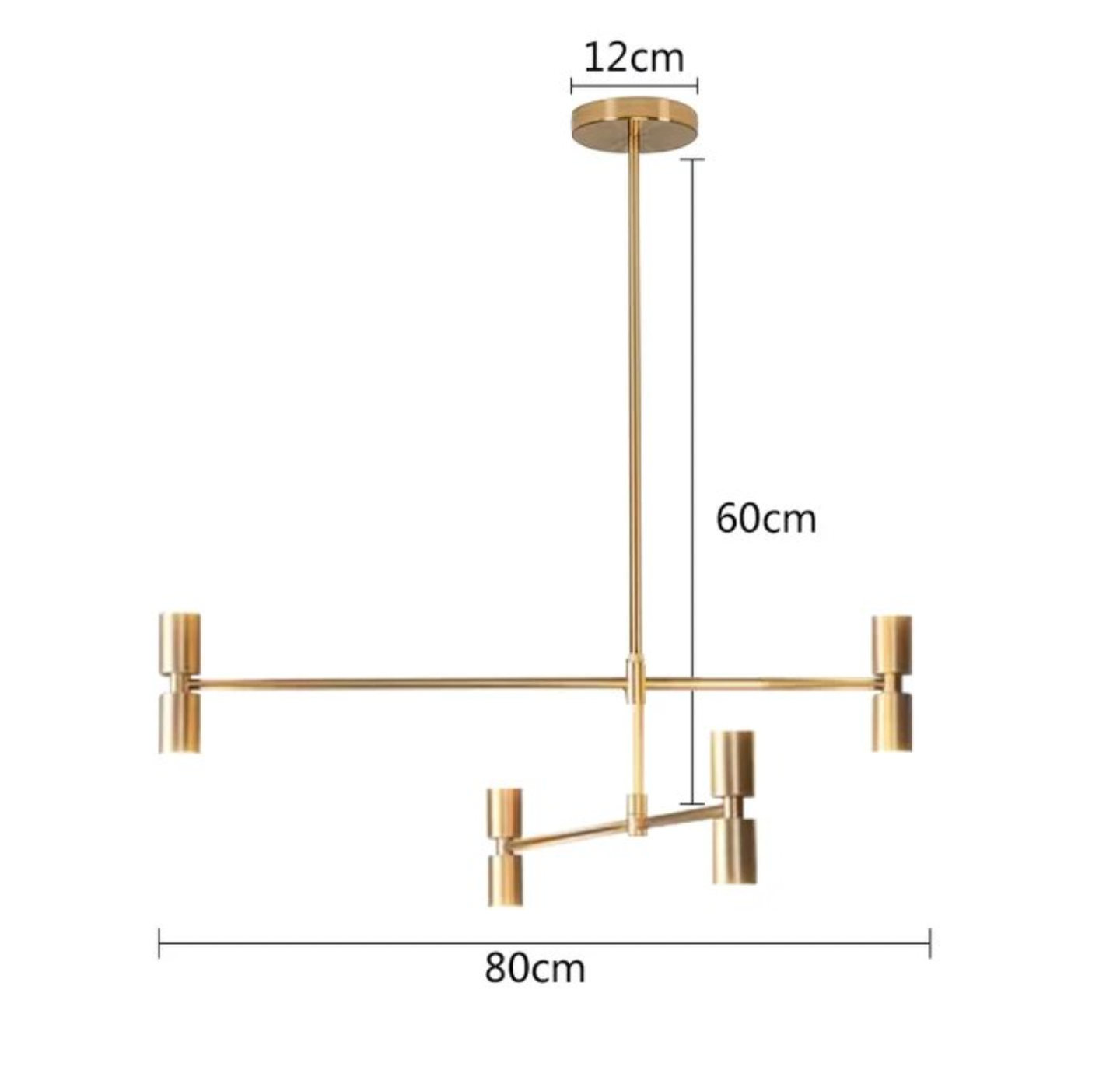 Dot Atomium style Pendant Light