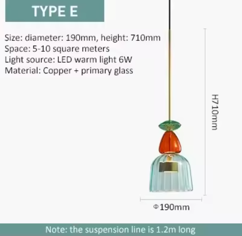 Flauti style Light Pendant