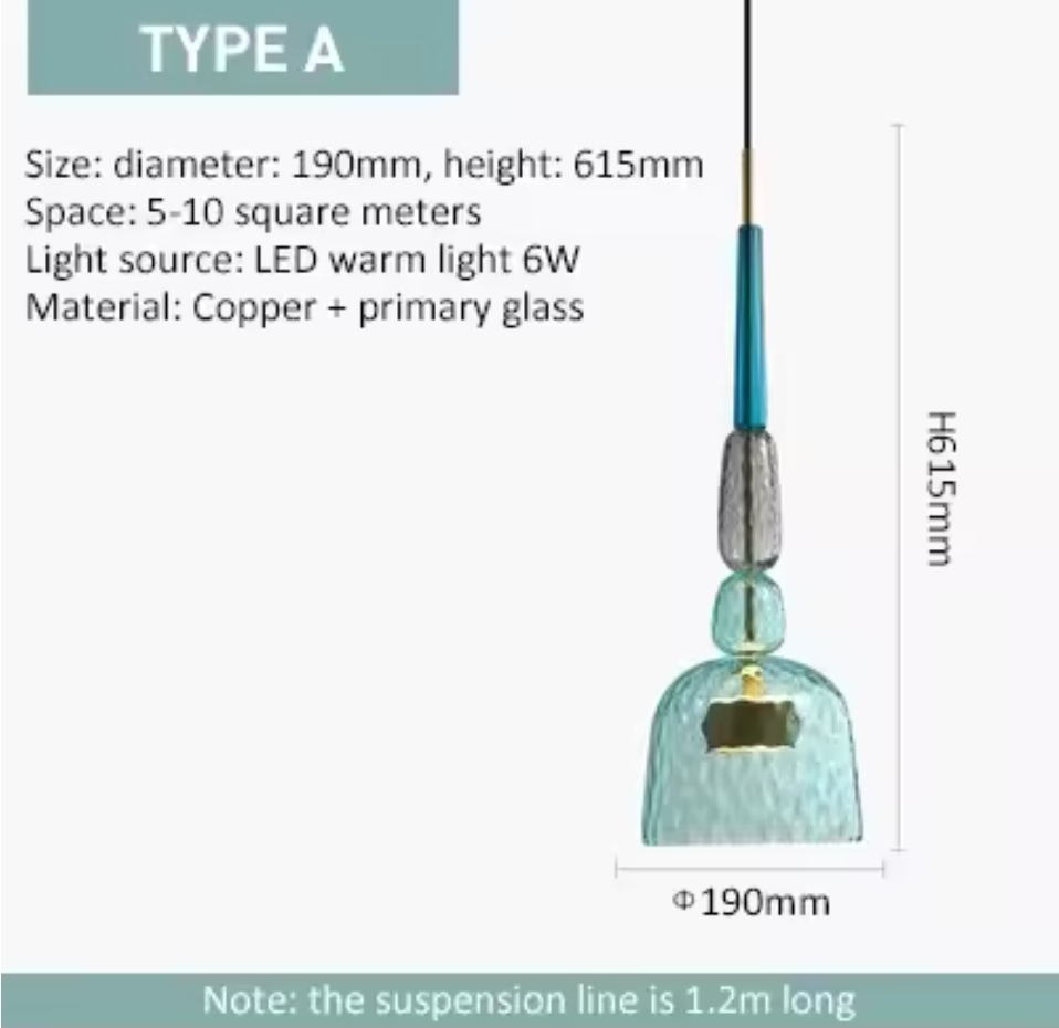 Flauti style Light Pendant