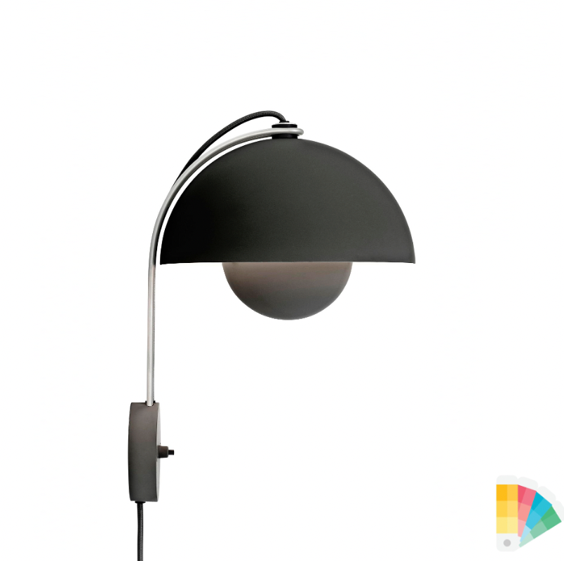 Flower Pot VP8 style Wall Lamp