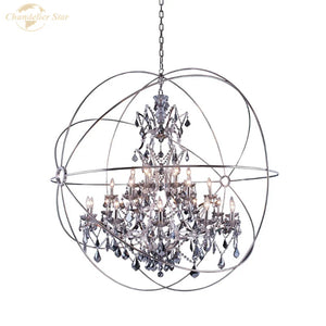 Foucault's Gyro style Chandelier 6-sizes