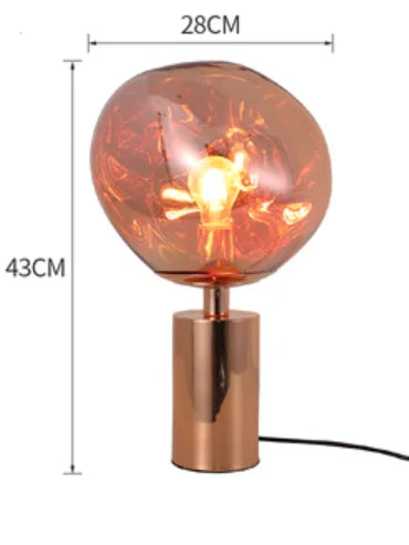 Melt style Table Lamp 3-colors