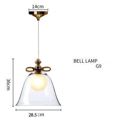 Large Bell Ribbon style Lamp Moooi