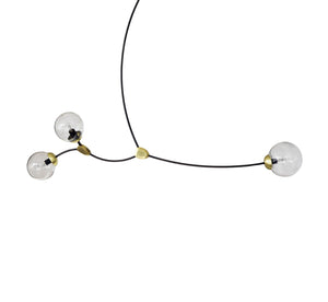 Ivy Style Pendant Light 3-sizes 2-colors