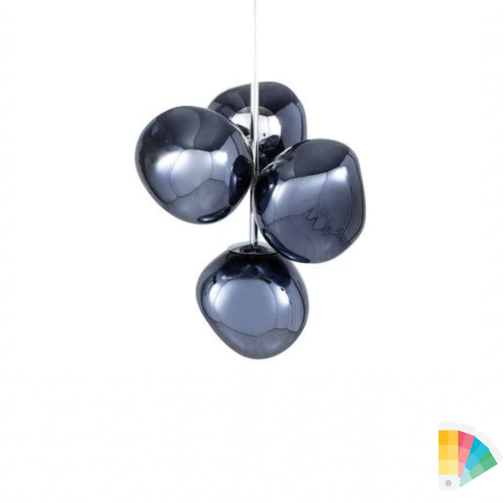 Melt style 4-head Chandelier