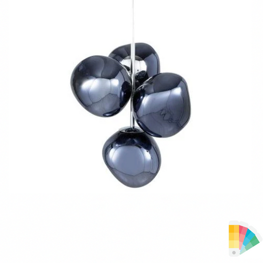 Melt style 4-head Chandelier