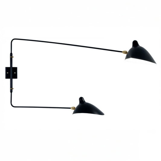 AP2B1C 2 Rotating Arms style Wall Lamp