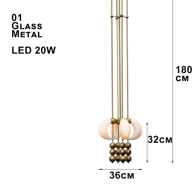 Patty 4-01 Style Suspension Pendant