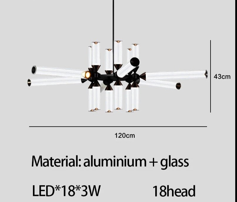 Castle style Chandelier, 2-colors, 4-styles