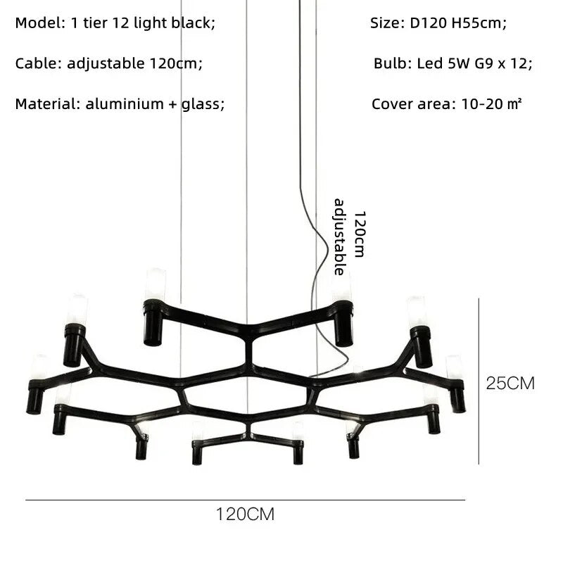 Crown style Chandelier