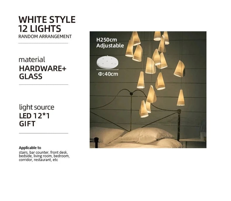 bocci 21 style Cluster Pendant Light 