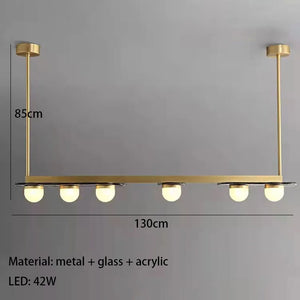 Modulo Horizontal style Suspension Light