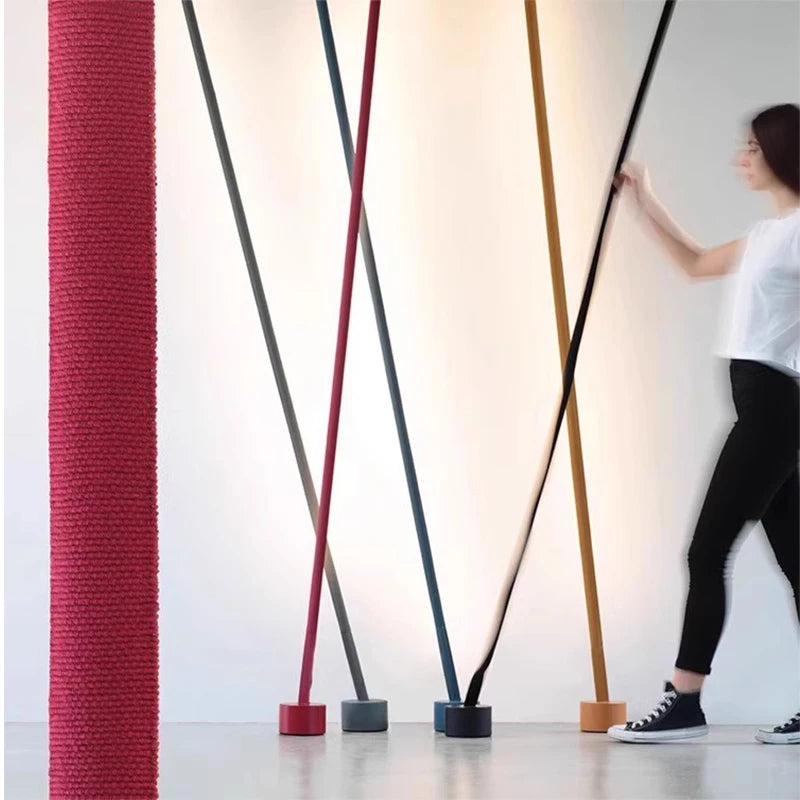 Elastica Strap style Floor Lamp Martinelli Luce