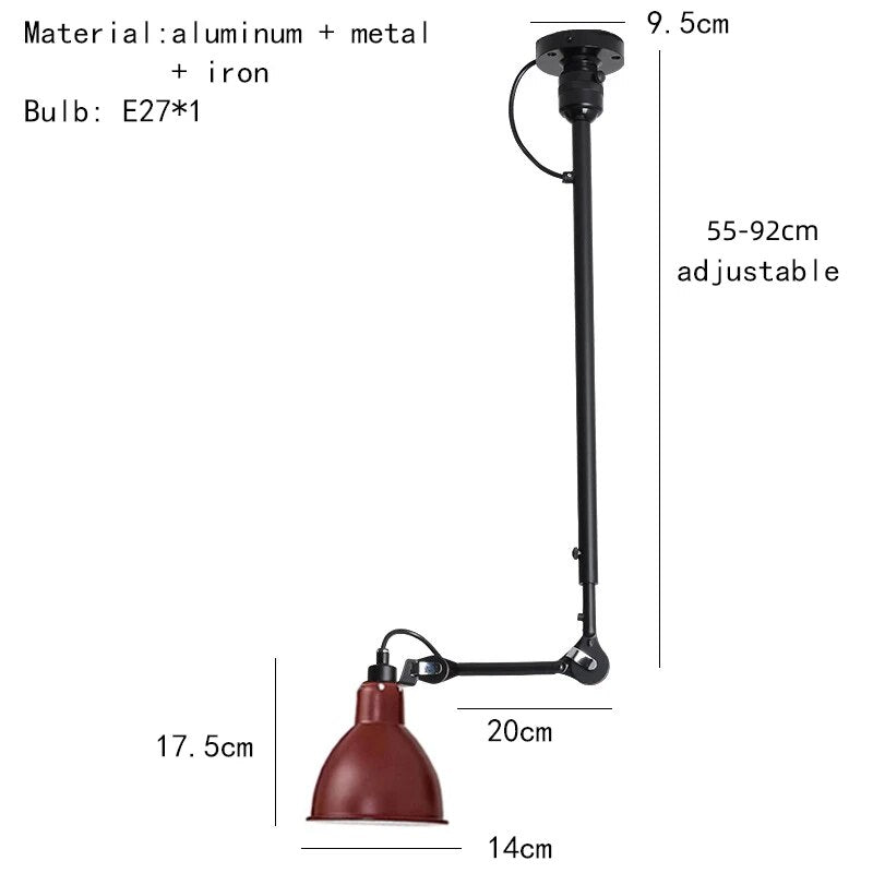 Lampe Gras N°302 style Ceiling Lamp