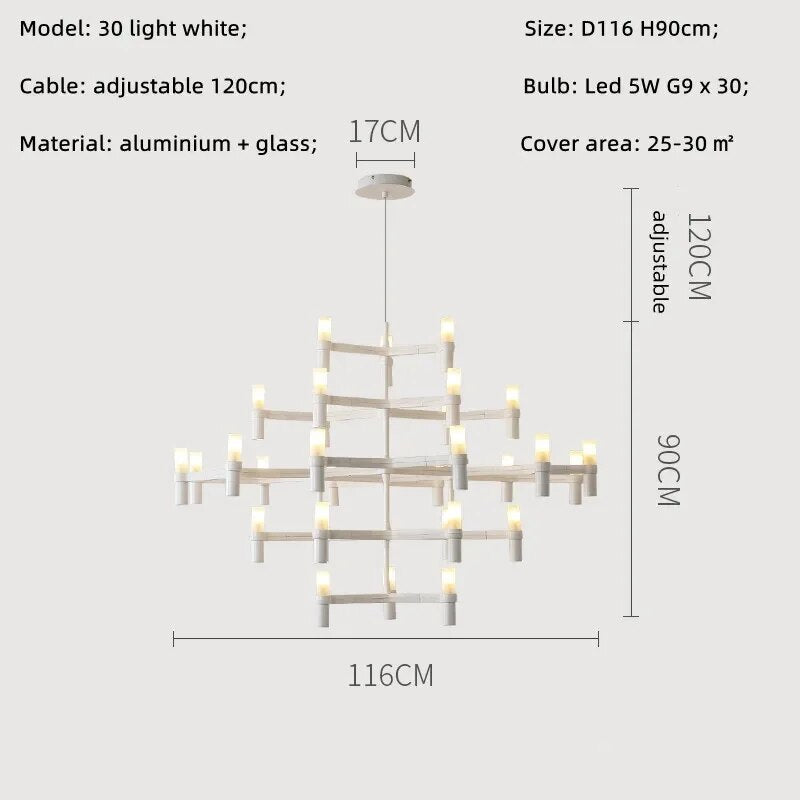 Crown style Chandelier