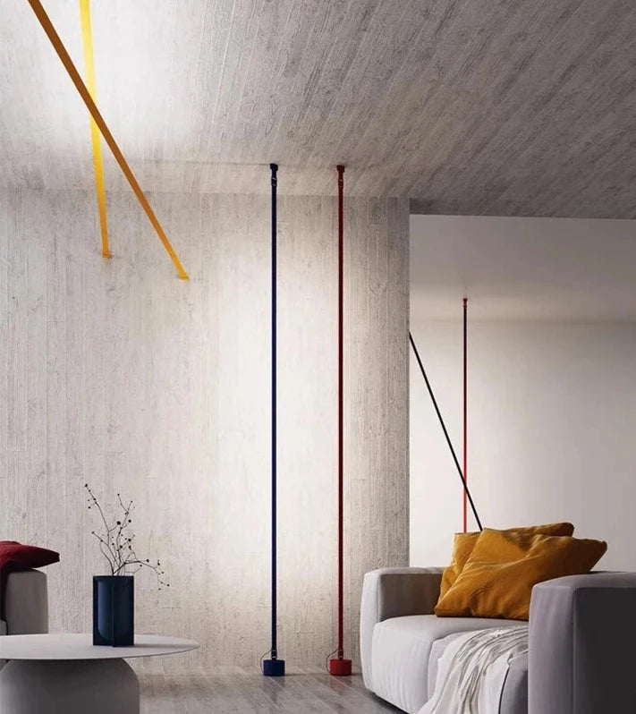 Elastica Strap style Floor Lamp Martinelli Luce