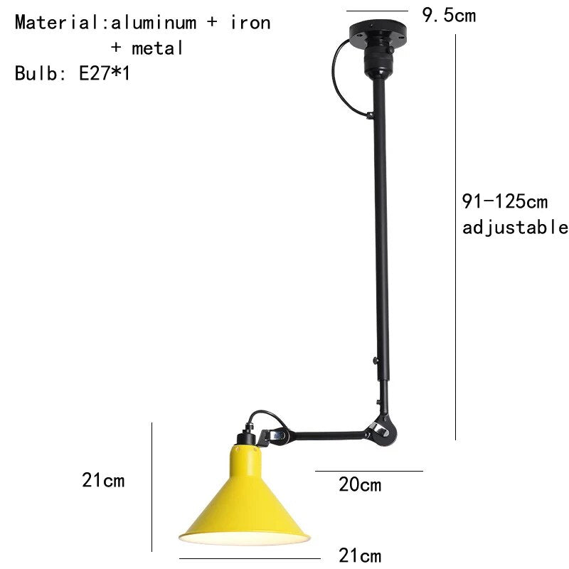 Lampe Gras N°302 Conic style Ceiling Lamp