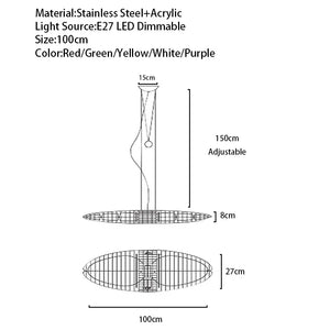 Titania style Suspension Light Luceplan