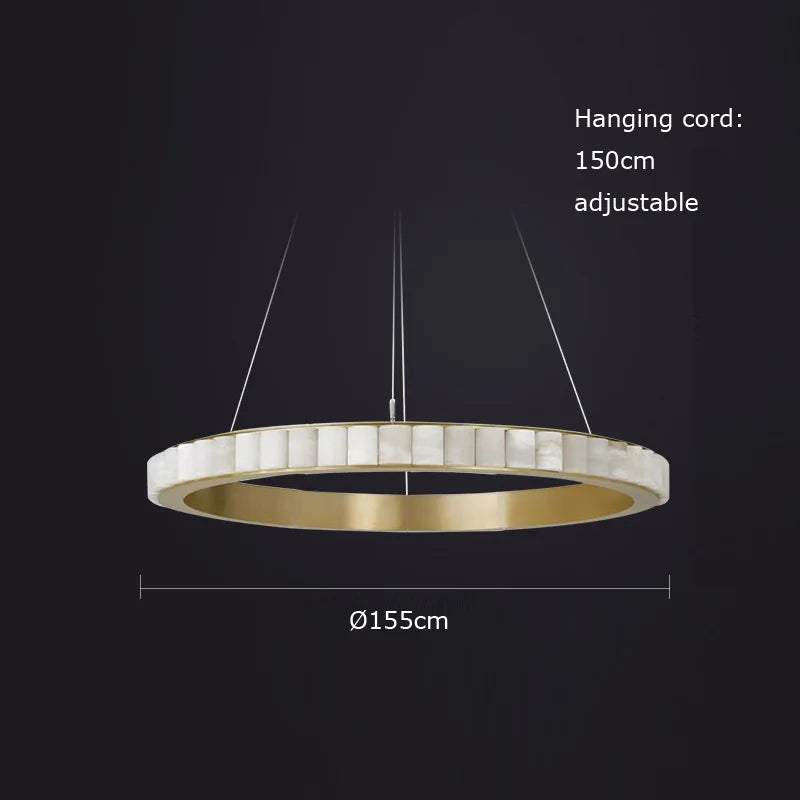 Avalon Halo Style Chandelier