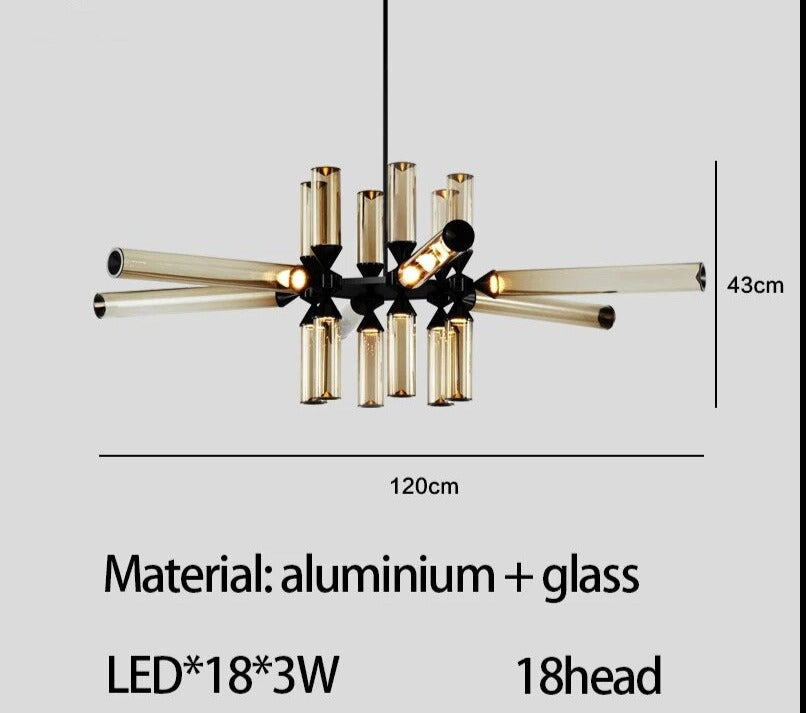 Castle style Chandelier, 2-colors, 4-styles