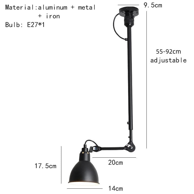 Lampe Gras N°302 style Ceiling Lamp