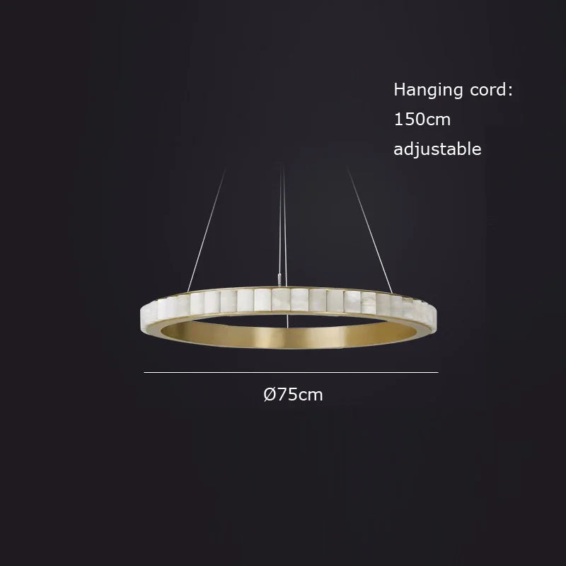 Avalon Halo Style Chandelier