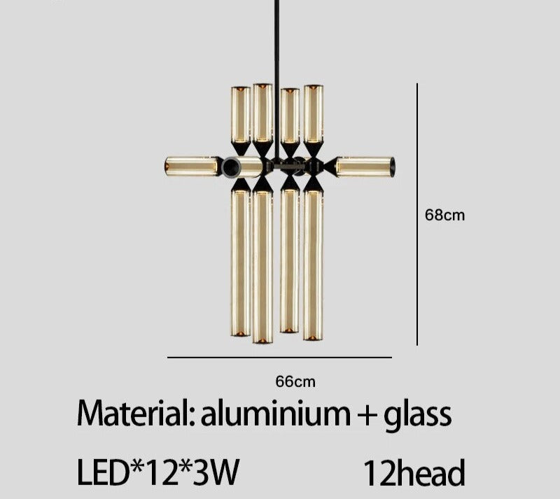 Castle style Chandelier, 2-colors, 4-styles