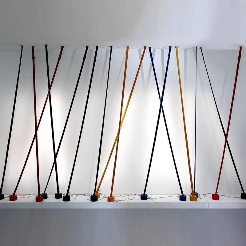 Elastica Strap style Floor Lamp Martinelli Luce