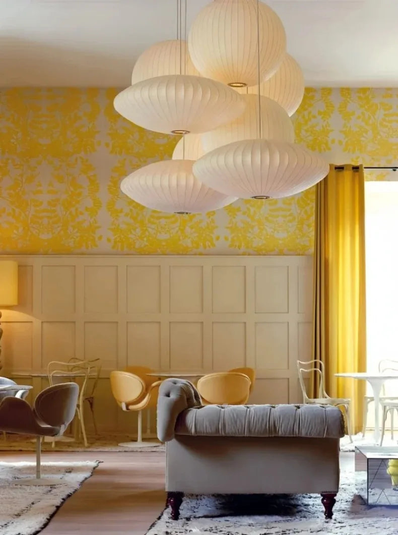 Nelson Bubble Saucer Criss Cross style Pendant