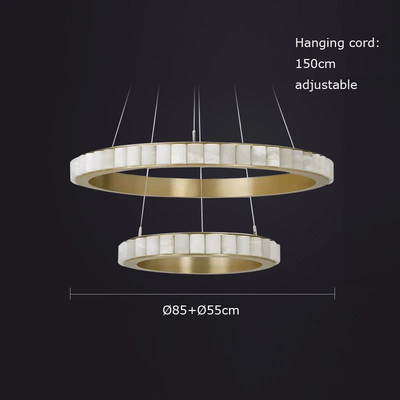 Avalon Halo Style Chandelier
