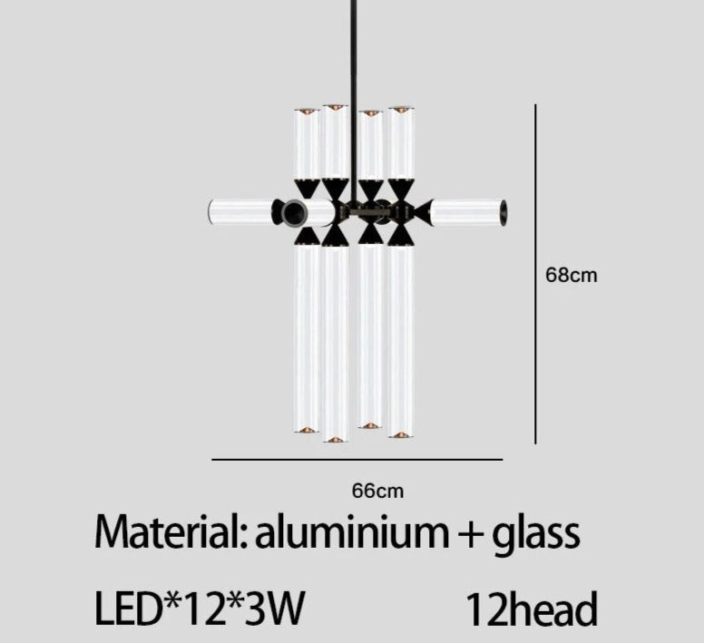 Castle style Chandelier, 2-colors, 4-styles
