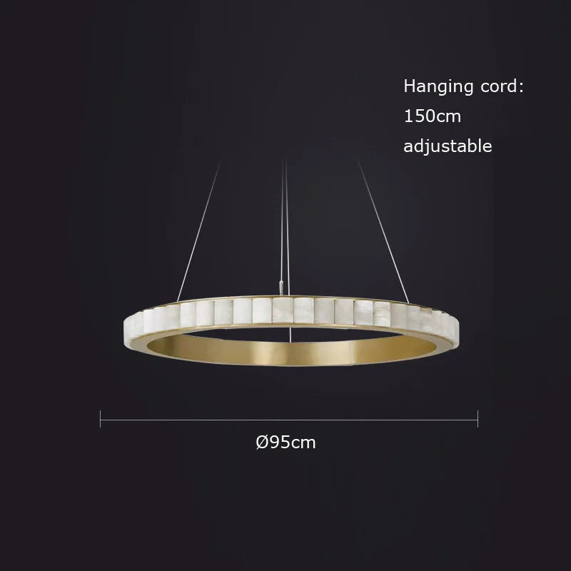 Avalon Halo Style Chandelier