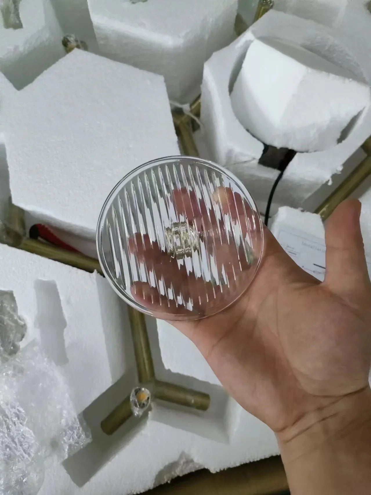 The Fractal M style Chandelier