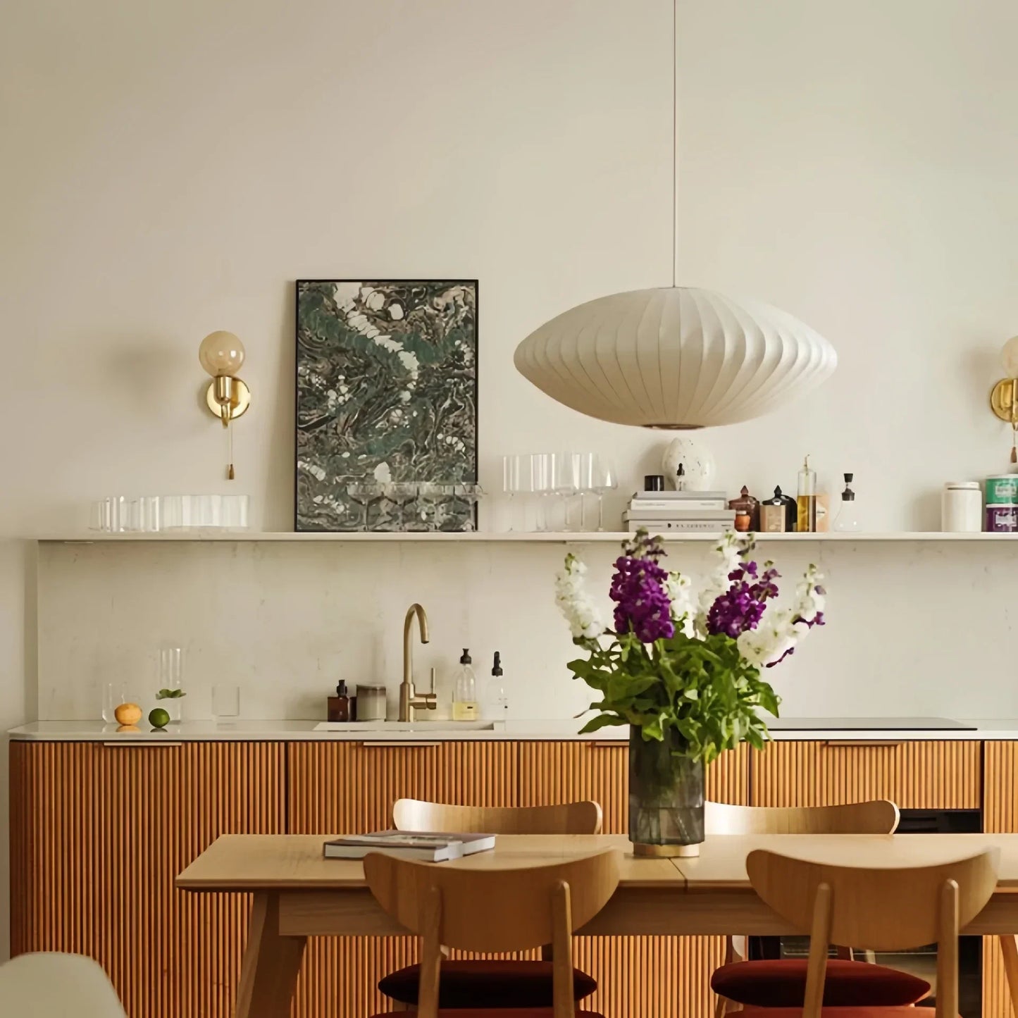 Nelson Bubble Saucer style Pendant